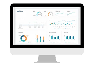 Skjermbilder fra profitbase - mockup - 2023