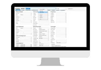 Visma Global-skjermbilde
