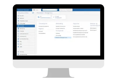 Skjermbilde fra system - Visma.net ERP - NO