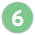 web ball small - green 6