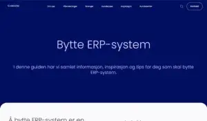 Guide - Bytte ERP system