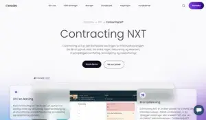 Contracting NXT | Løsningen for håndtverksbransjen | Exsitec