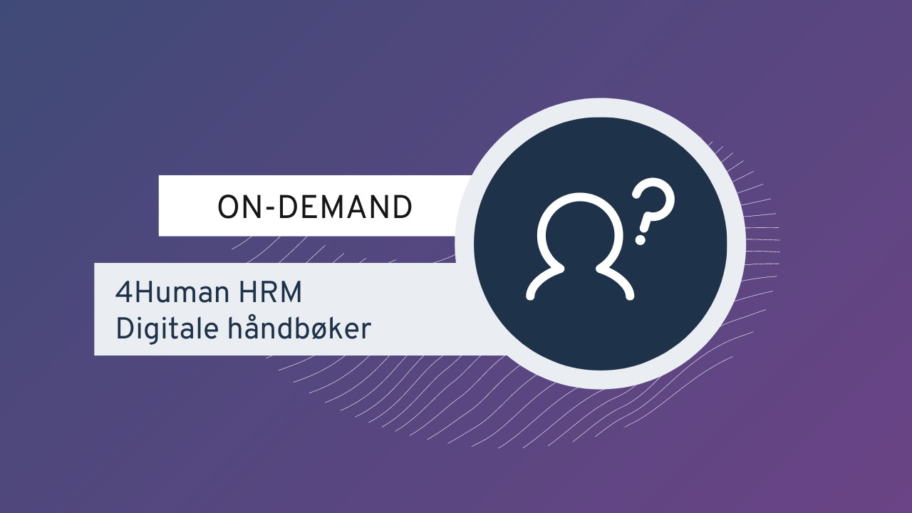4human HRM - Digitale håndbøker