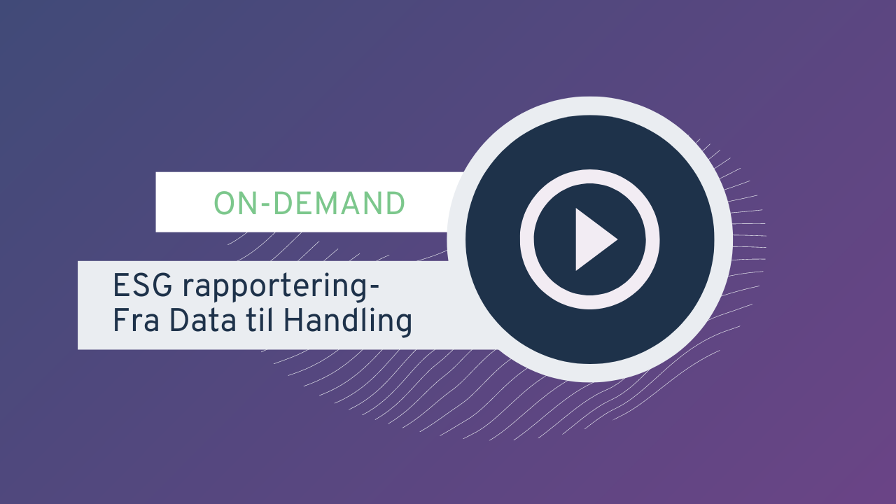 ESG-rapportering- Fra data til handling
