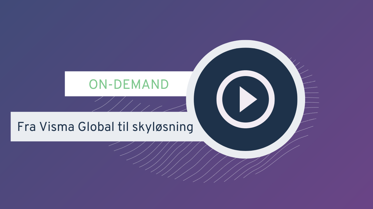 Veien videre for deg som har Visma Global