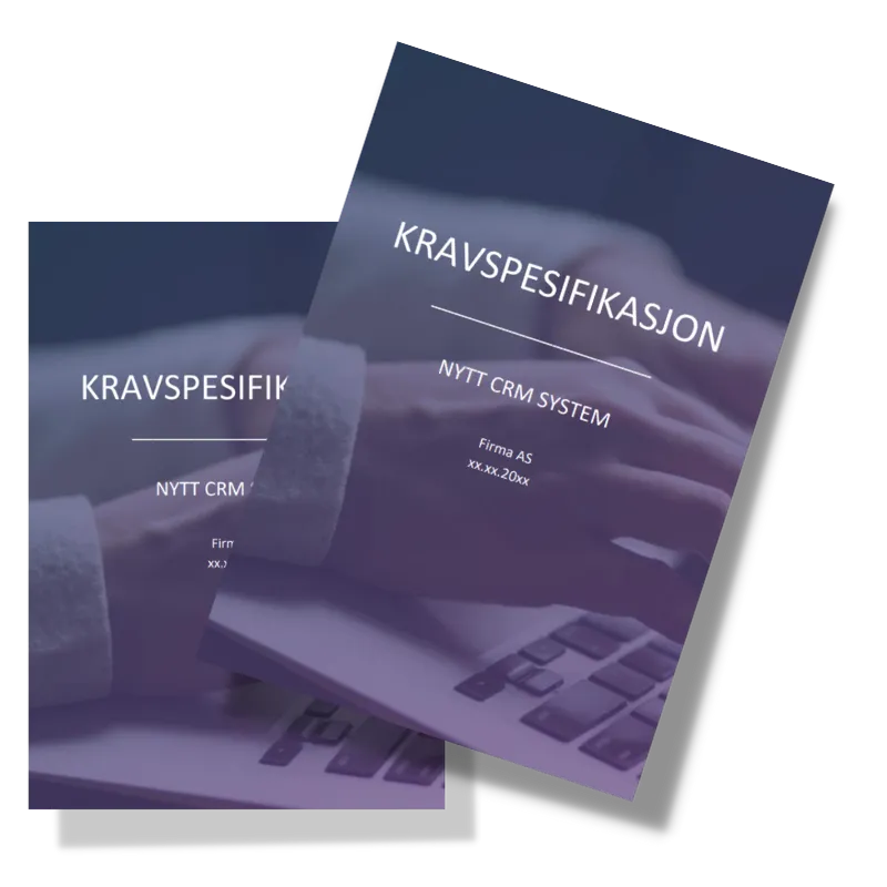 Kravspesifikasjon CRM