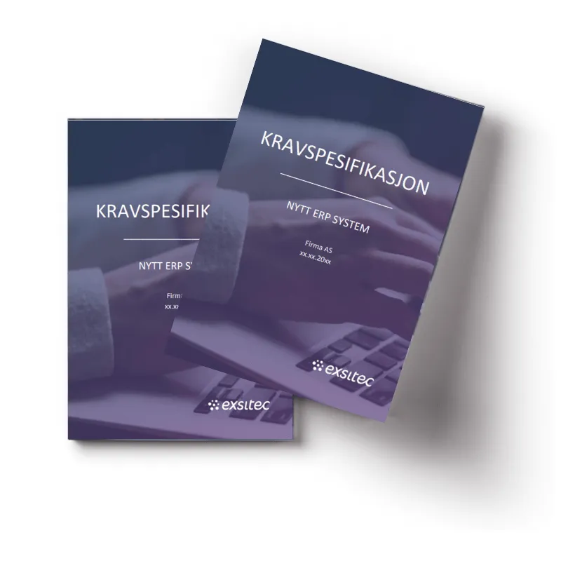 Kravspesifikasjon ERP