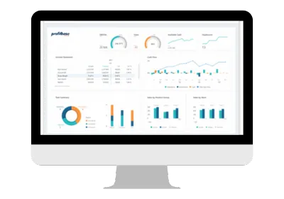 Skjermbilder fra profitbase - mockup - 2023