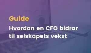 Guide - Hvordan en CFO bidrar til selskapets vekst