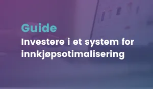 Guide- Kjøpe Innkjøpsoptimering NO